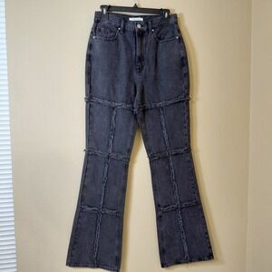 Pacsun Denim Jeans Womens Size 27 High Rise Boot Cut‎ Grunge Emo Goth Skater